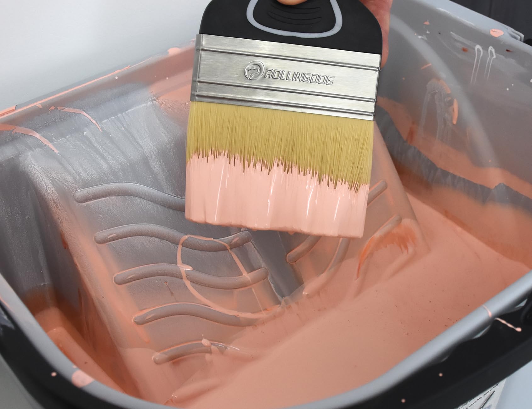 ROLLINGDOG 4" Paint Brush - Smooth Application -6