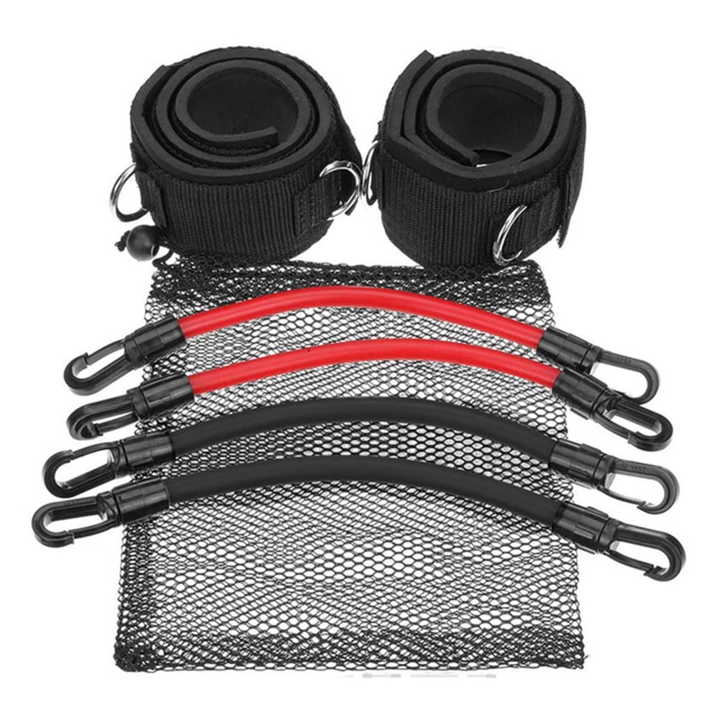 Resistance Band Set Dynamic Speed Training Rubber Band Sports Elastic Band for Fitness Workout Equipment Color D Size