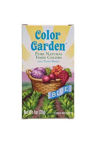 Miniatura 10 de Color Garden Colores alimenticios naturales puros, paquete de pasteles de 5 unidades 1 oz.
