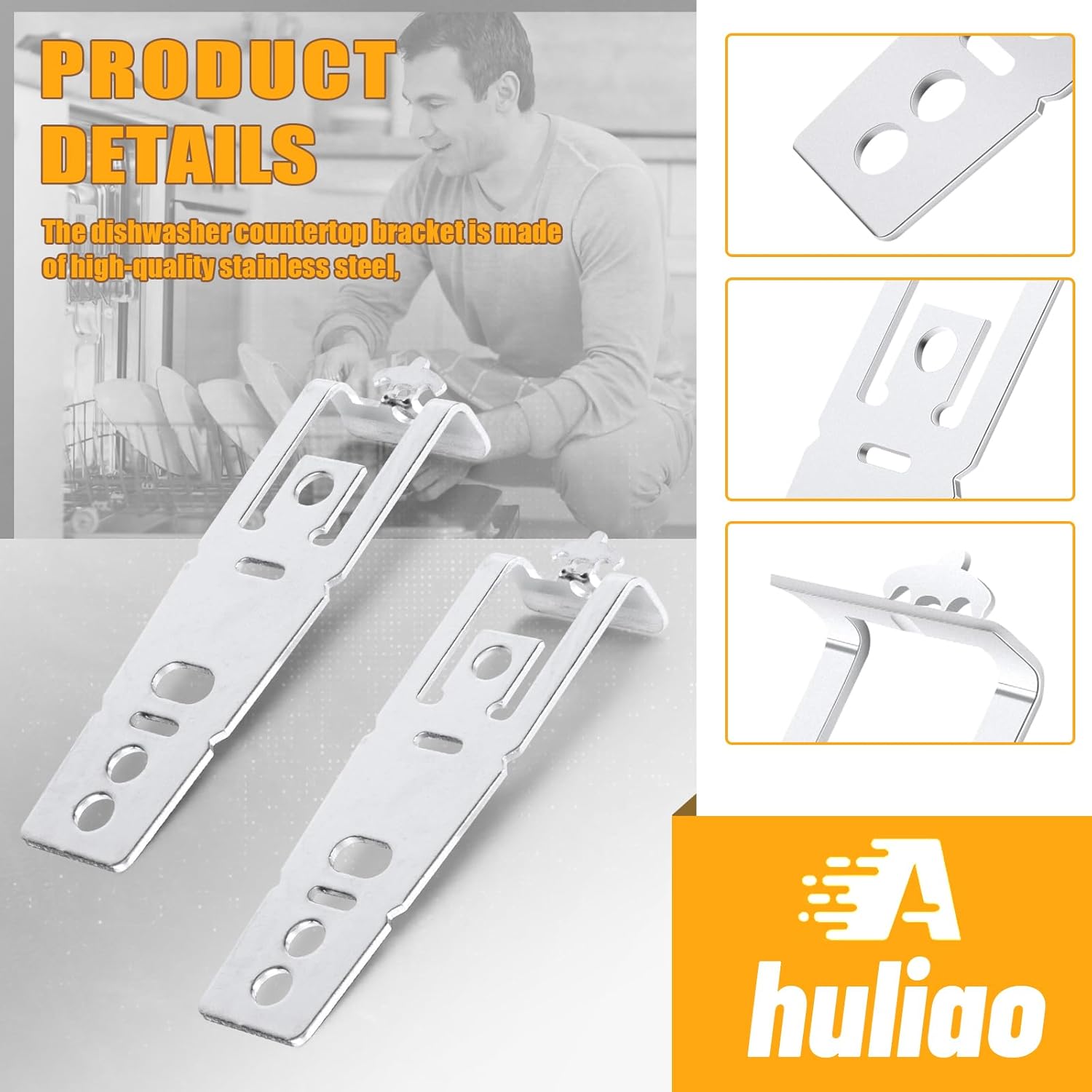Secure Your Dishwasher with Ahuliao Mounting Bracket