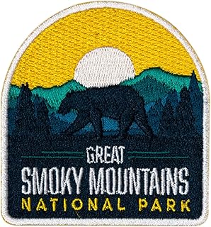 Vagabond Heart Great Smoky Mountains National Park Patch - Souvenir Badge - Great Smoky Mountains Patch