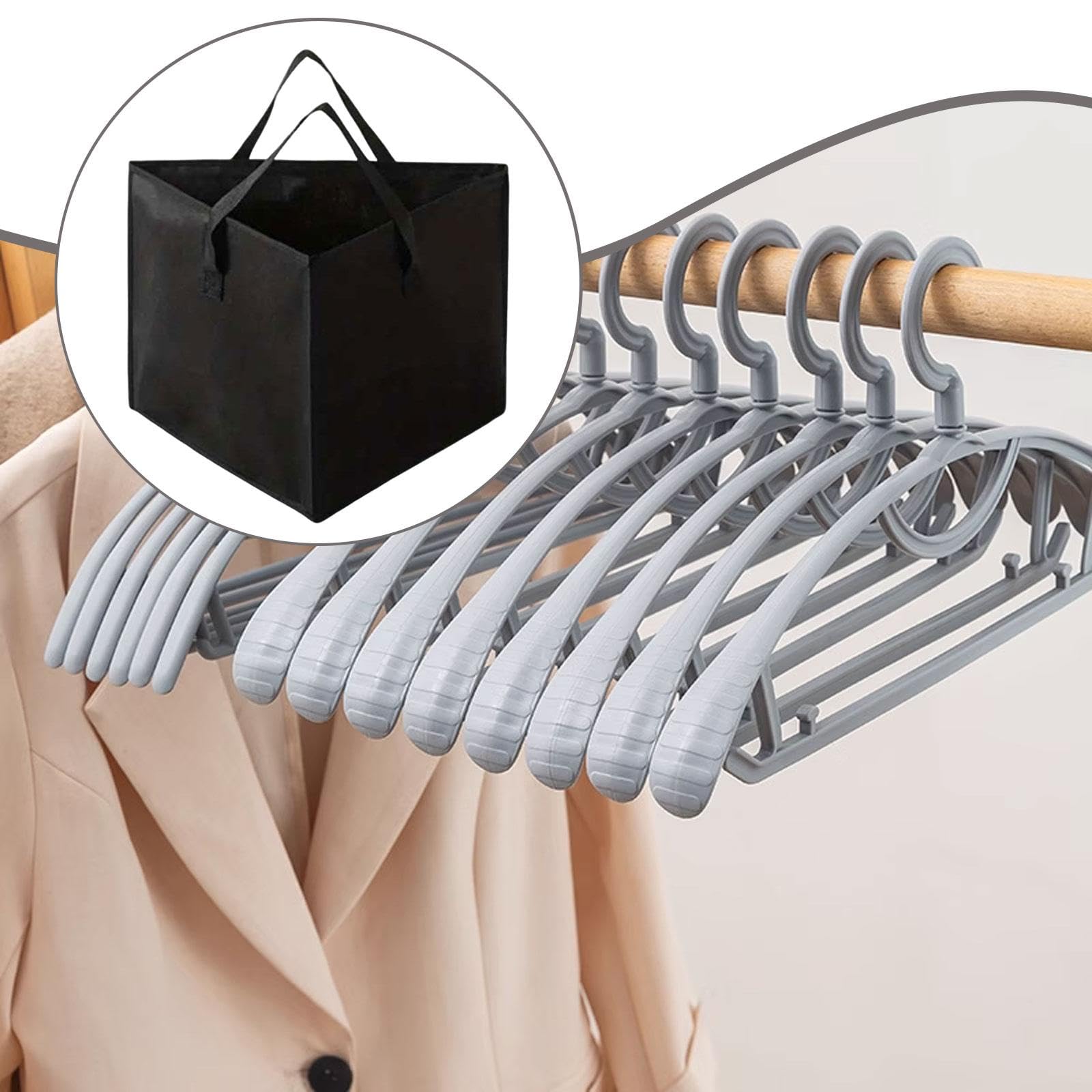 Borsa Organizer Pieghevole Per Appendini - Triangolare In Tela Salvaspazio Per Armadio (45x33x35 Cm)