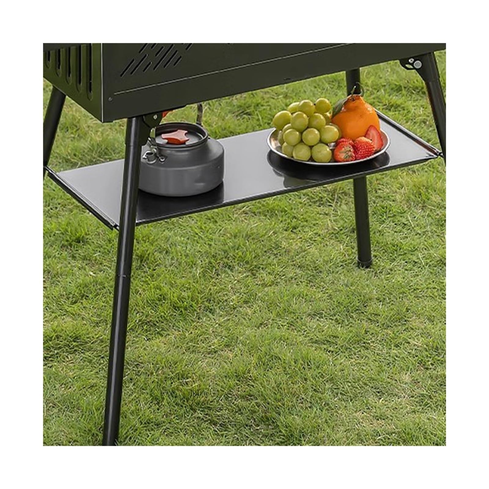 Grill na świeżym powietrzu Stojak na grilla do użytku domowego Na zewnątrz przenośny składany piekarnik Campingowy grillowania