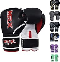 Vista 9 de MRX Guantes de boxeo para entrenamiento de combate, entrenamiento de combate, entrenamiento de combate, entrenamiento de sparring grappling