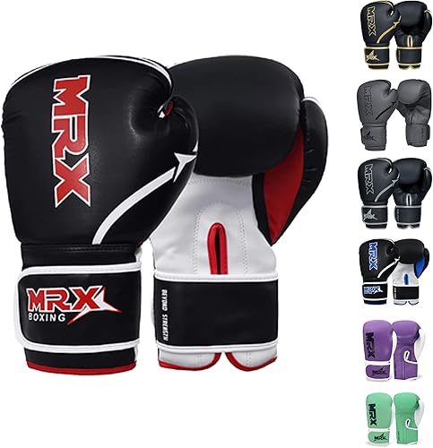 MRX Guantes de boxeo para entrenamiento de combate, entrenamiento de combate, entrenamiento de combate, entrenamiento de sparring grappling,
