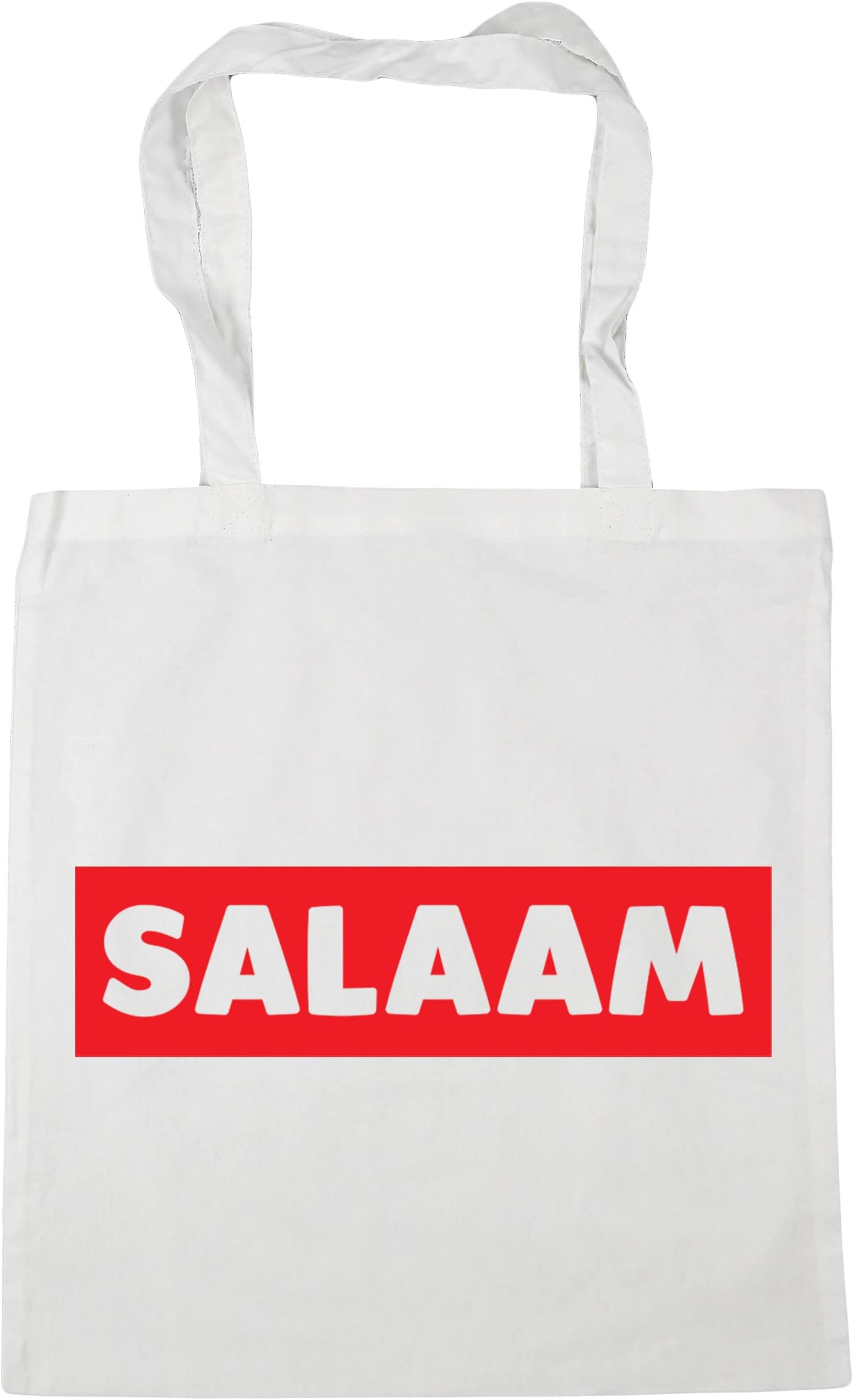 HippowarehouseSalaam Tote Shopping Gym Beach Bag 42cm x38cm, 10 litres