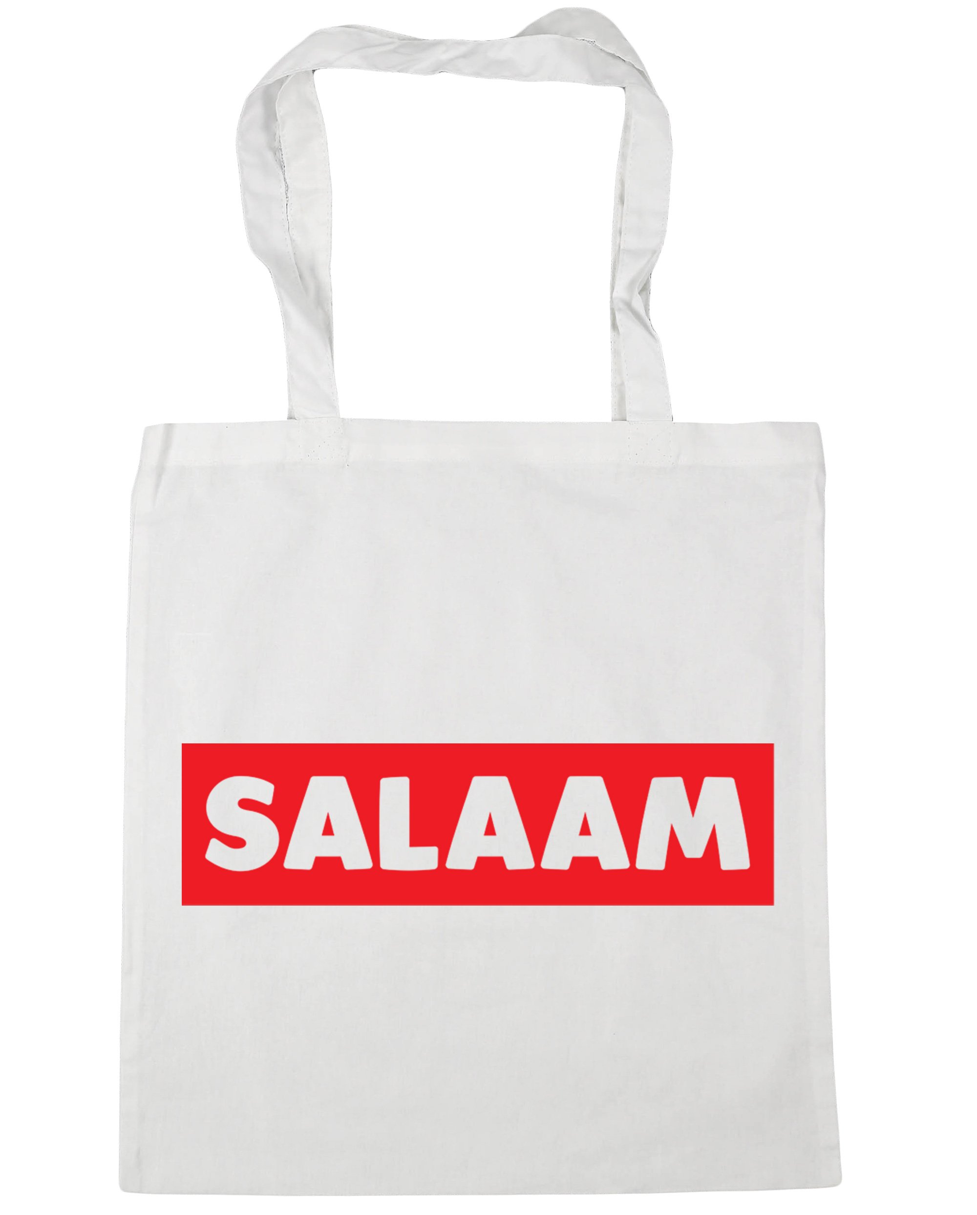 HippowarehouseSalaam Tote Shopping Gym Beach Bag 42cm x38cm, 10 litres