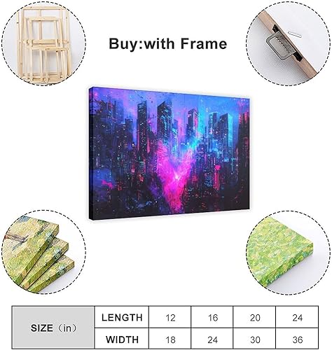 Miniatura 2 de Retro Futuristic Wall Poster  Synthwave Glitch Abstract Artwork  Subculture Inspired Modern Home Wall Decor Poster Print for Teen Boys Room Wall Art