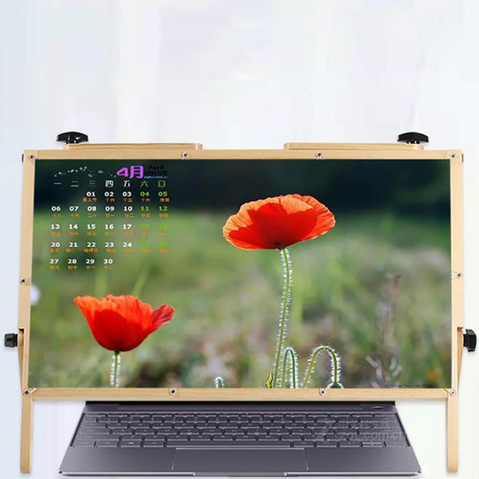 Lente d'Ingrandimento Portatile per Schermo di Laptop, Amplificatore per Schermo in Acrilico,