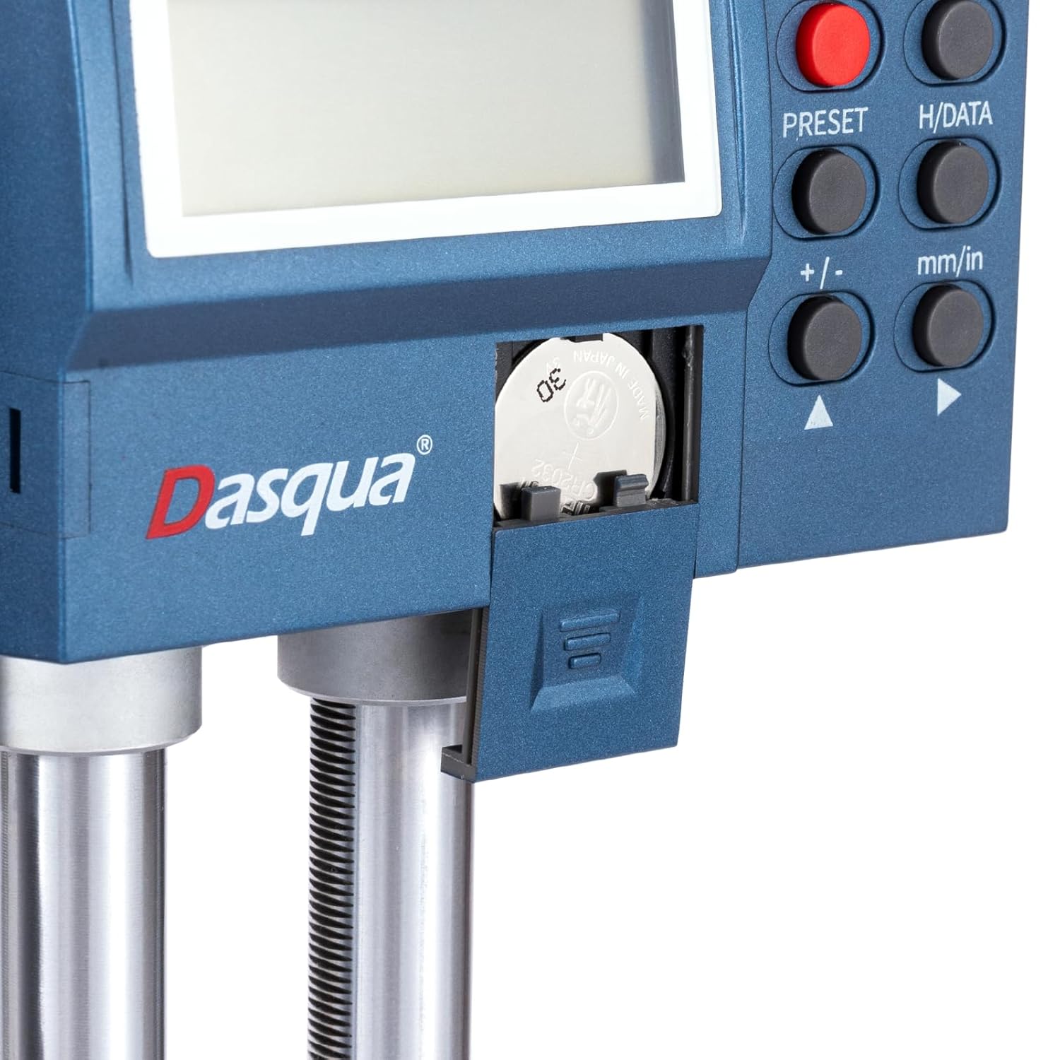 Dasqua 3230-8115-A Digital Dual-Column Height Gauge battery compartment