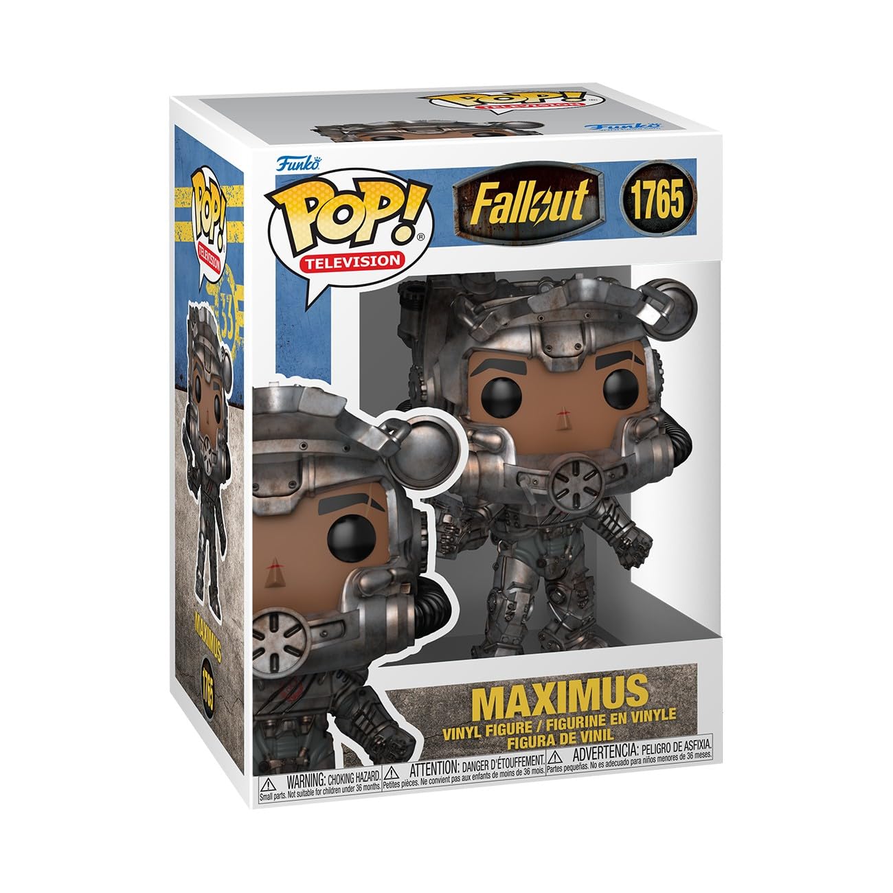 Funko Pop! TV: Fallout - Maximus - 1/6 Odds for Rare Chase Variant - Collectable Vinyl Figure - Gift Idea - Official Merchandise - Toys for Kids & Adults - TV Fans - Model Figure for Collectors