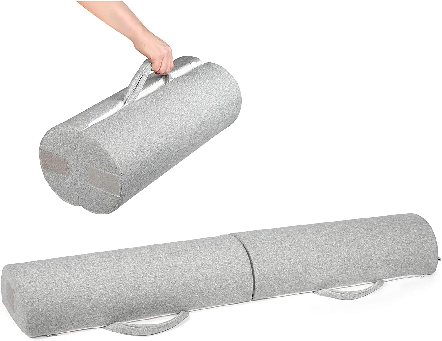 [2Pack] Inflatable Bed Rail for Toddlers, Kids with Pump