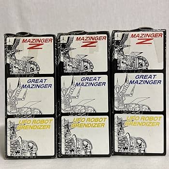 マジンガーZ、グレートマジンガー、グレンダイザー　メカニックスケルトンフィギュア Amazon | マジンガー・シリーズ 全3種セット メカニック