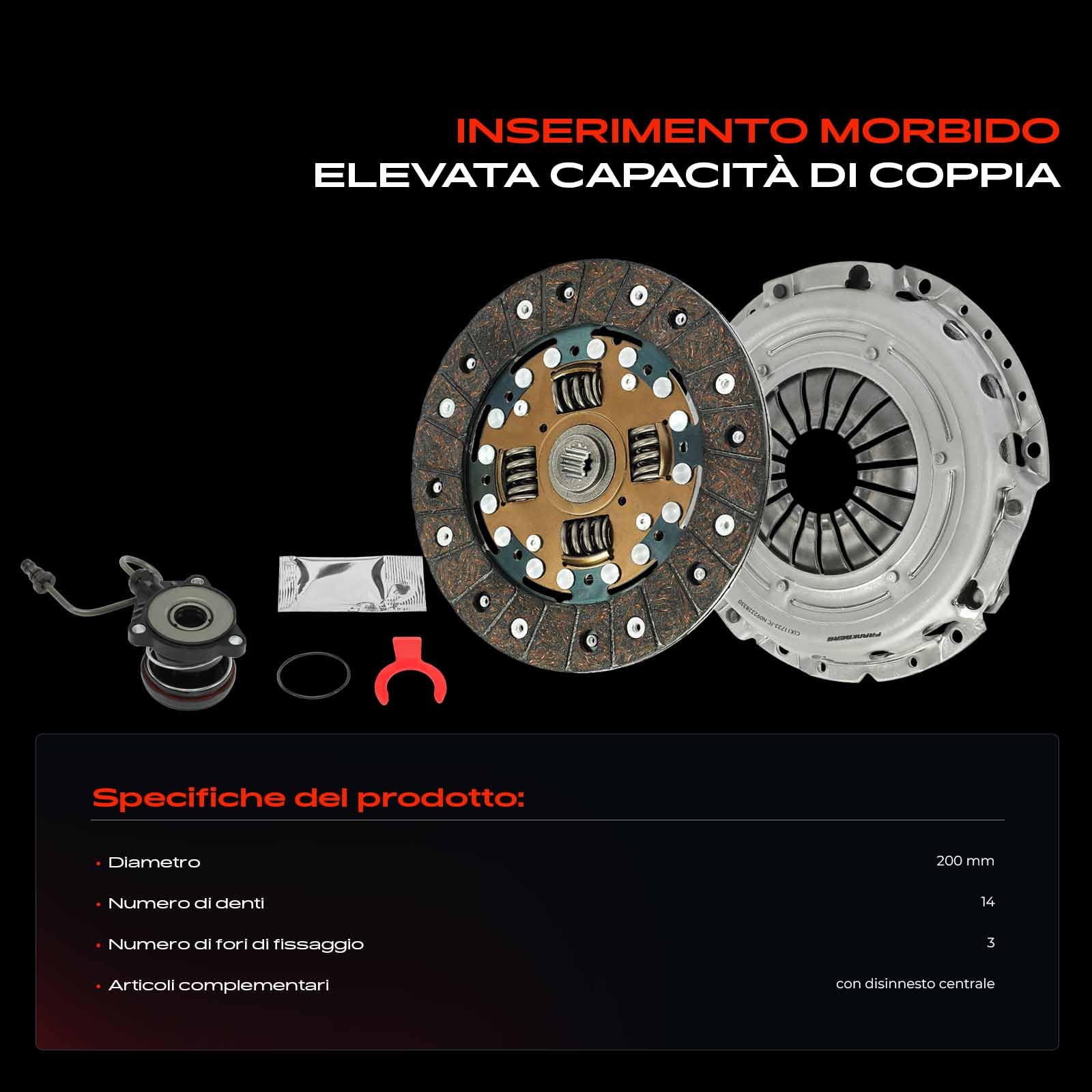 Frankberg Kit frizione 24422061