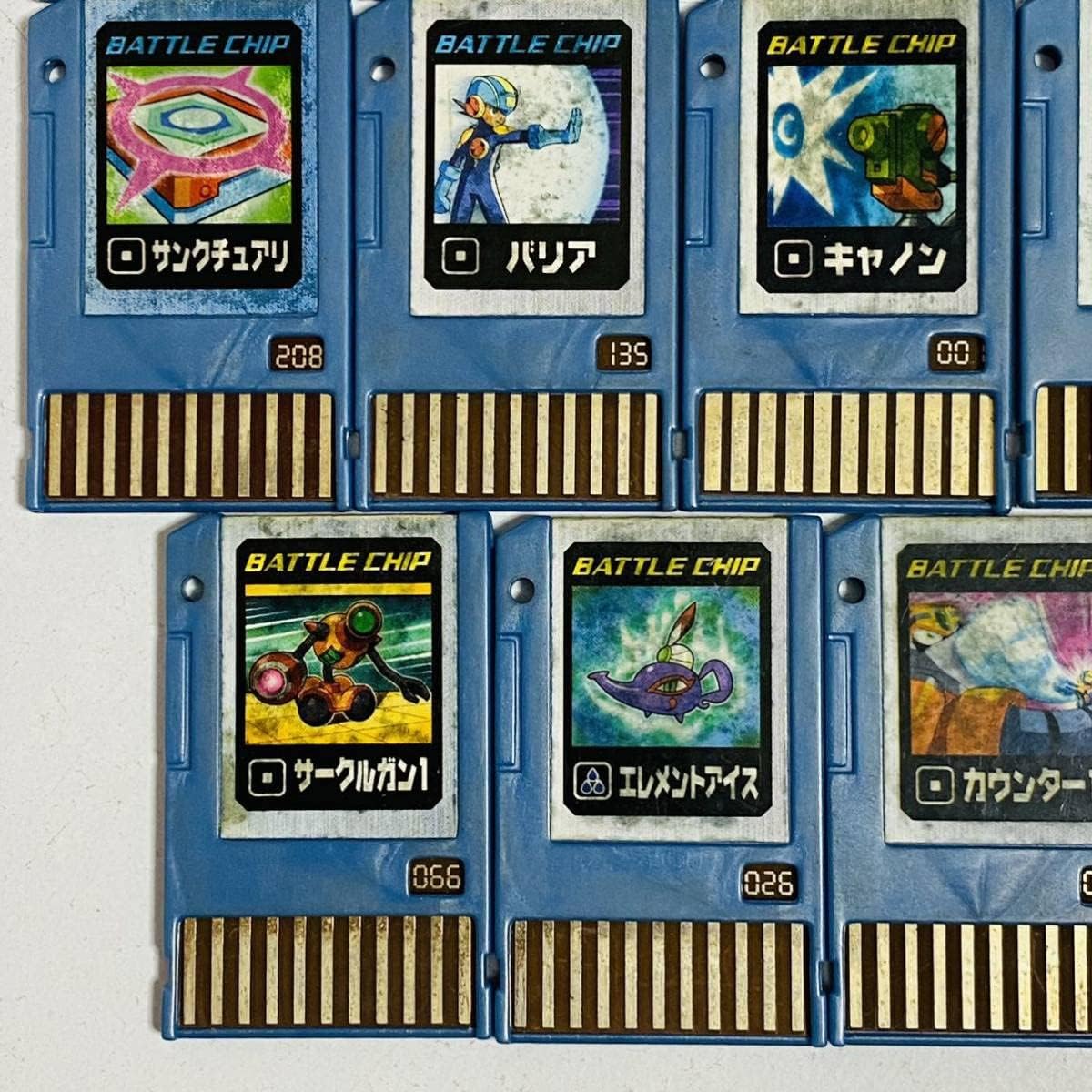 【未開封品】『スパークマン セット』ロックマンエグゼ アクセス バトルチップ ロックマンエグゼ バトルチップ 57種類セット 未開封品】『スパーク