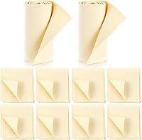 Vista 13 de 10 piezas de kit de paños para pulir zapatos con aplicadores para brillo, paños de limpieza para zapatos de cuero y botas, paños de microfibra