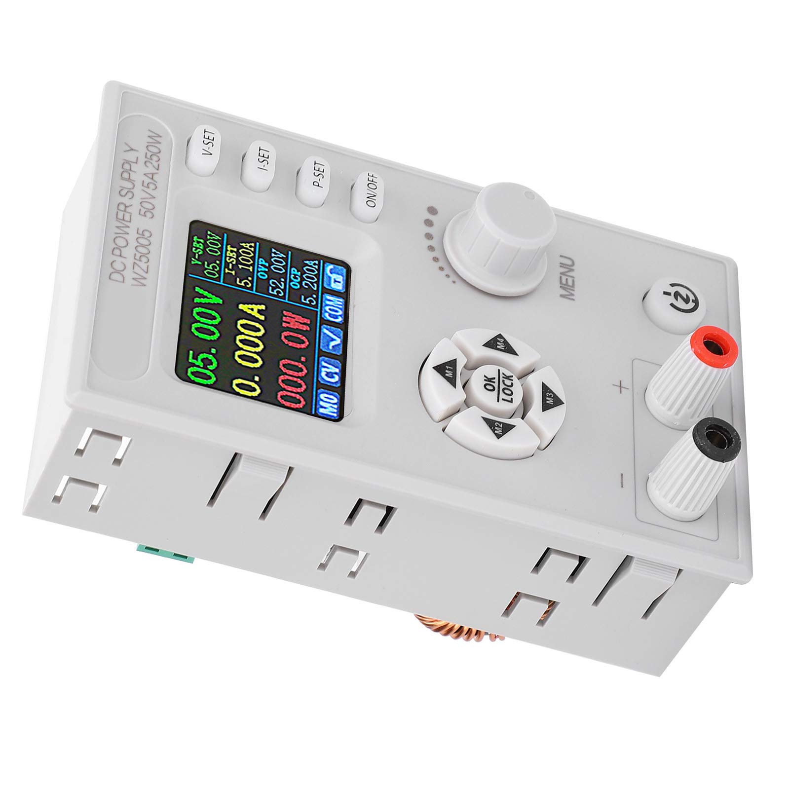 Amazon.co.jp: WZ5005 DC安定化電源 0-50V 0-5A 250W 可変直流電源 1.8