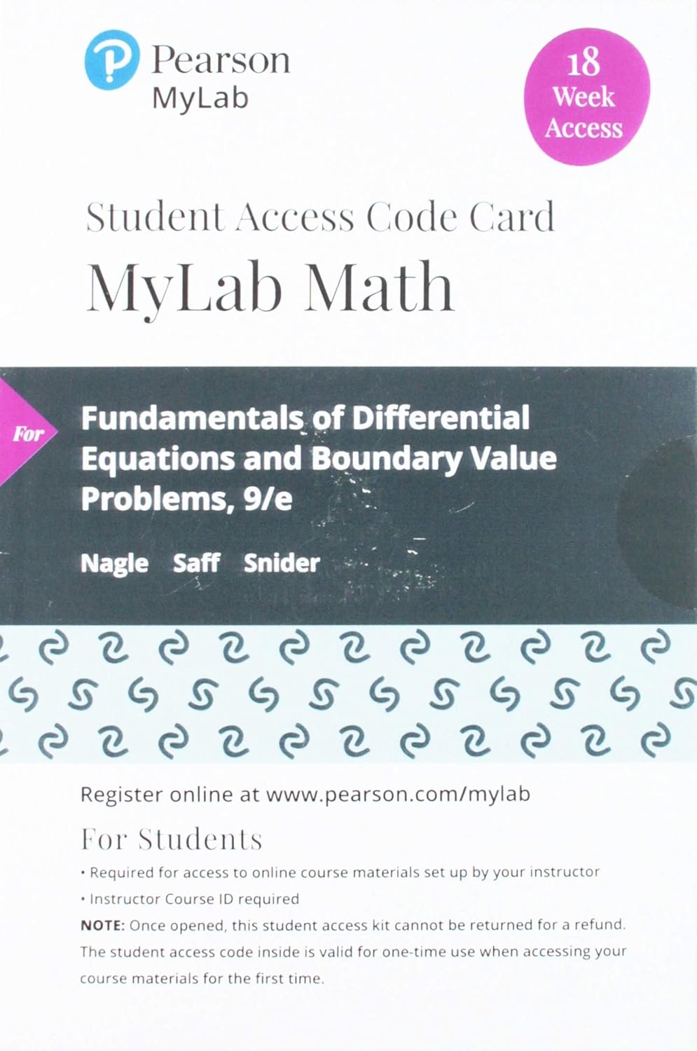 Buy Mylab Math With Pearson Etext 18 Week Standalone Access Card