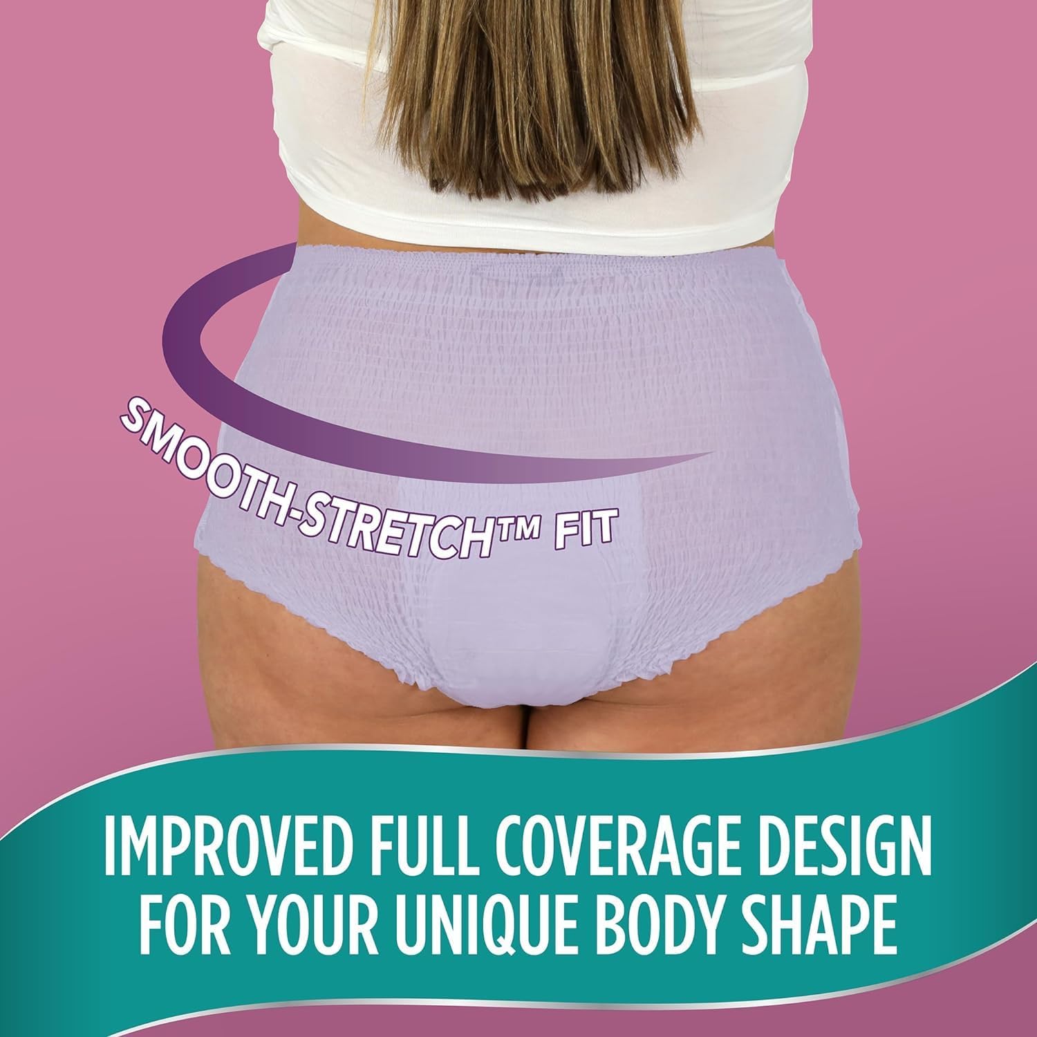 Generic Assurance Women's Incontinence & Postpartum Underwear, 2XL, Maximum Absorbency (54 Count)