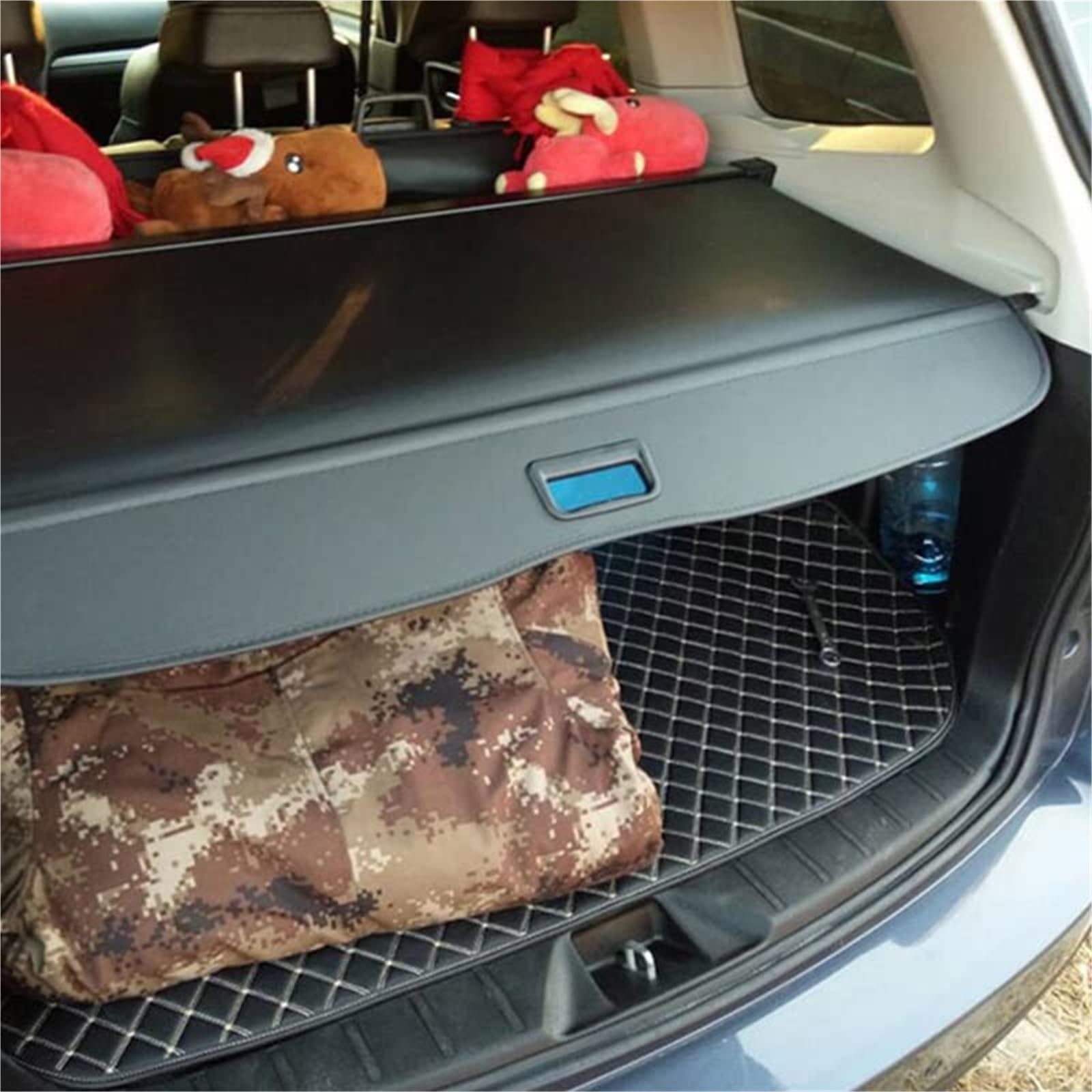 Cubierta retráctil for Estante de Maletero, for Subaru, Forester, 2019, 2020, 2021, 2022, 2008-2018, Cortina espaciadora de bastidores Traseros Cubierta de Carga del Tronco Trasero