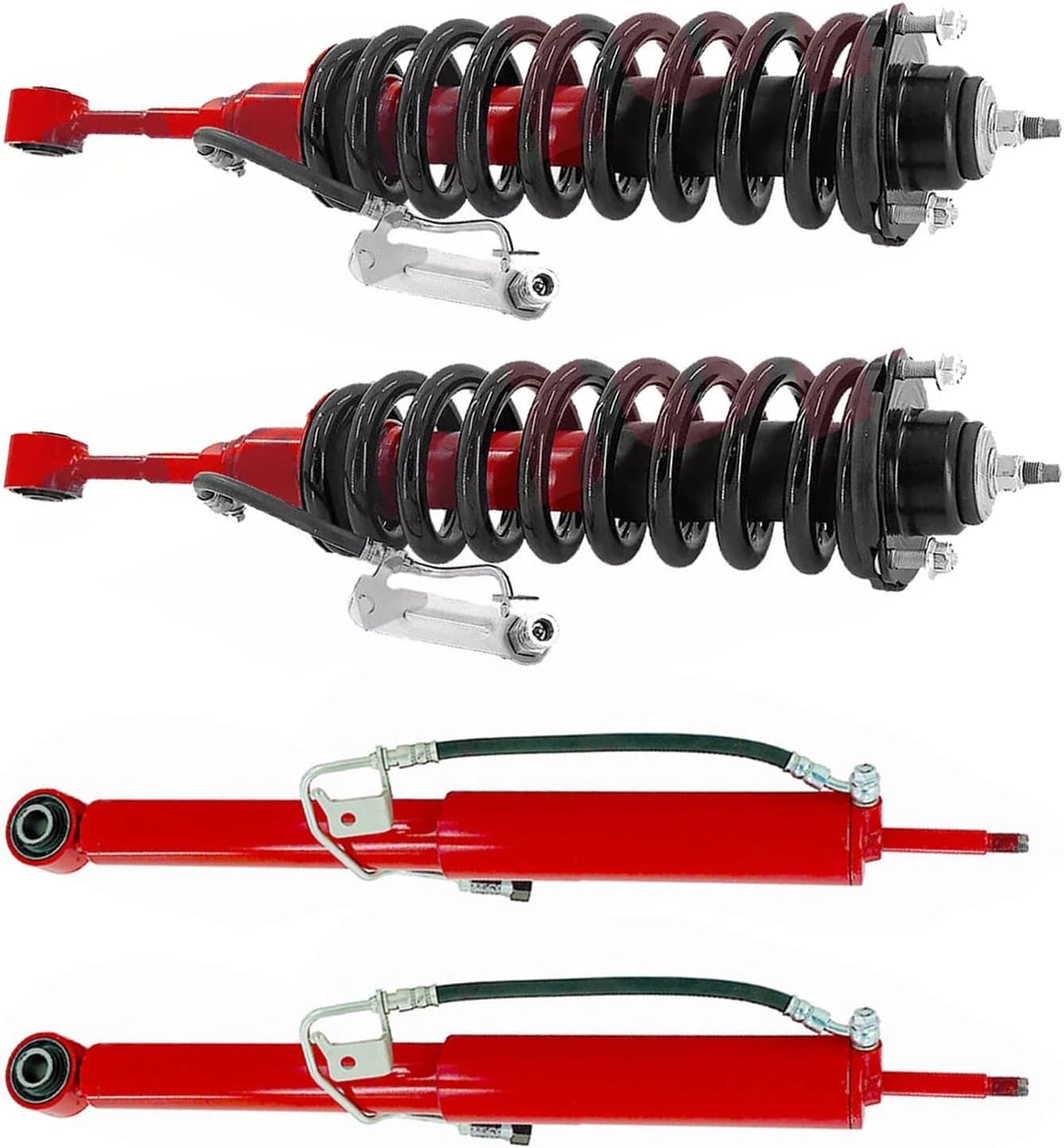 Amazon.com: 48520-80232 48540-39865 Front & Rear Shock Spring