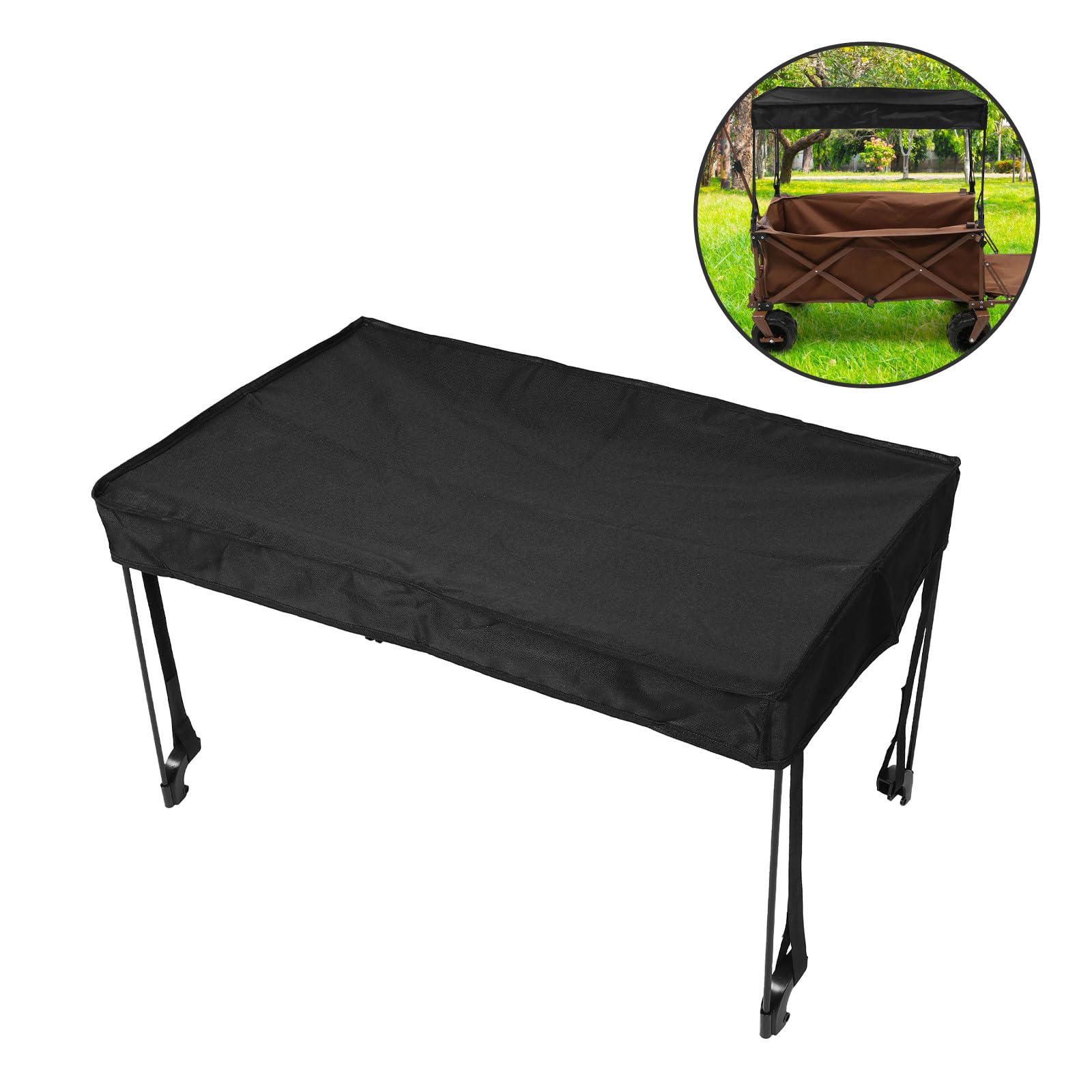 SUPVOX Funda Plegable para Carrito de 8 Pulgadas Toldo Parasol y Cubierta para Camping al Aire Libre, Protección UV y Lluvia, Accesorio Práctico para Cochecito de Ñiño