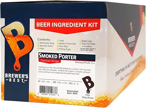 Miniatura 6 de Brewer's Best - Kit de ingredientes para cerveza casera ahumada Porter