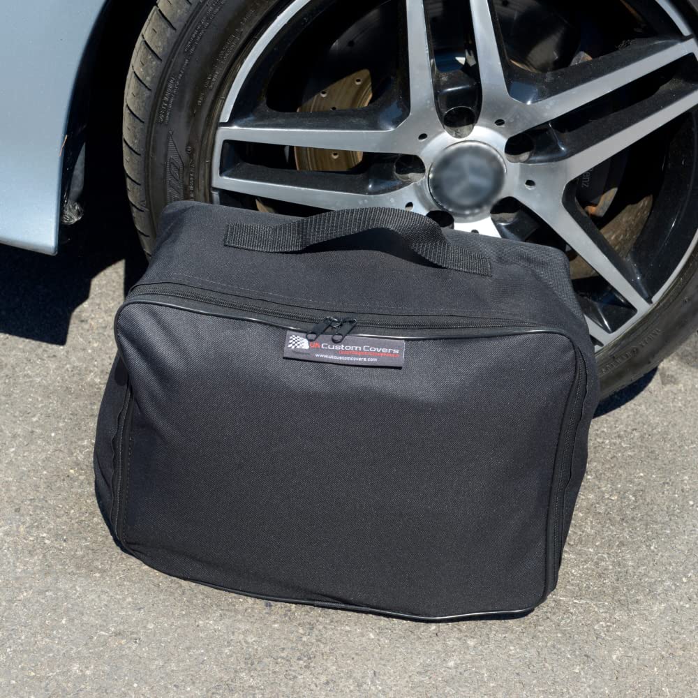 UK Custom Covers QBL625 - Tappetino trapuntato su misura, colore: Nero