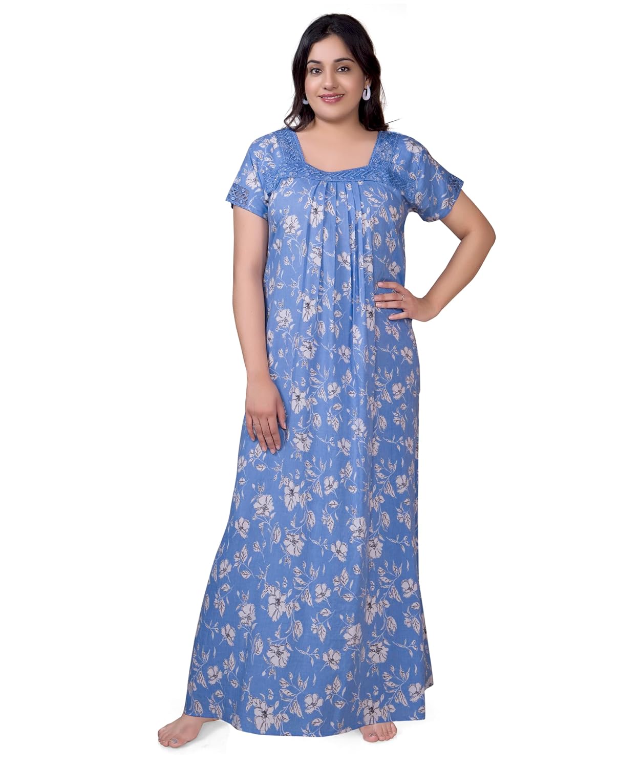 EliteZilla Nighty| Nighty for Women| Alpine Nighty for Women| Nighty for Women Stylish| Maxi Nighty for Women| Nighty for ...