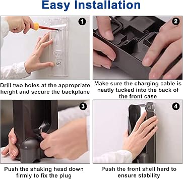 Vacuum Cleaner Docking Station - Wall Mounted Accessories Bracket Compatible with Dyson V10 Cord-Free Vacuum Cleaners | Part no. 969042-01,do not fit Dyson v11 Vacuum Cleaner