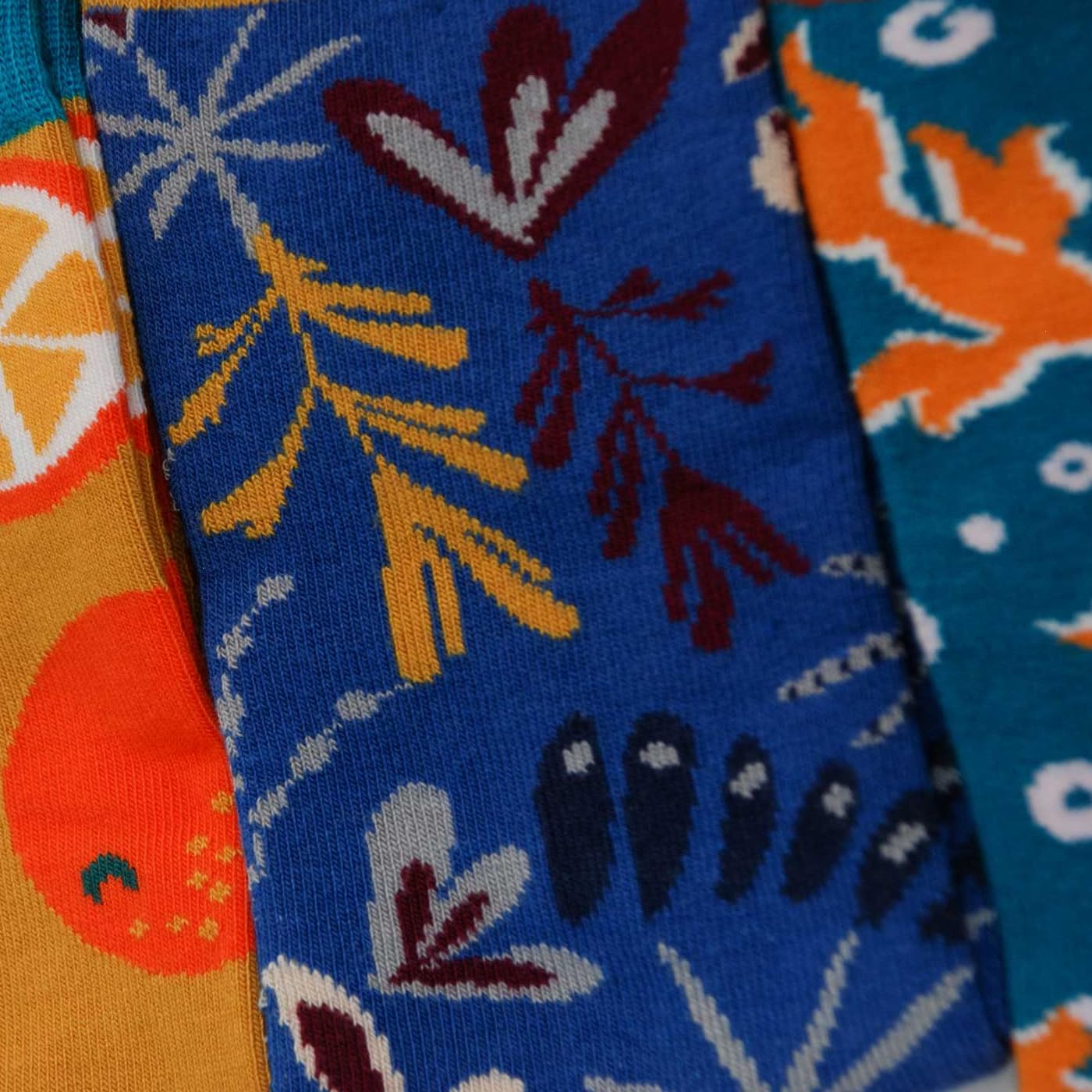 Doris & Dude Damen-Socken aus Bambus, Bio-Socken, 4 Paar, Geschenkbox, Größe M 3–7, kräftig, bunt, weich, langlebig, nachhaltig, glatte Zehen, atmungsaktiv