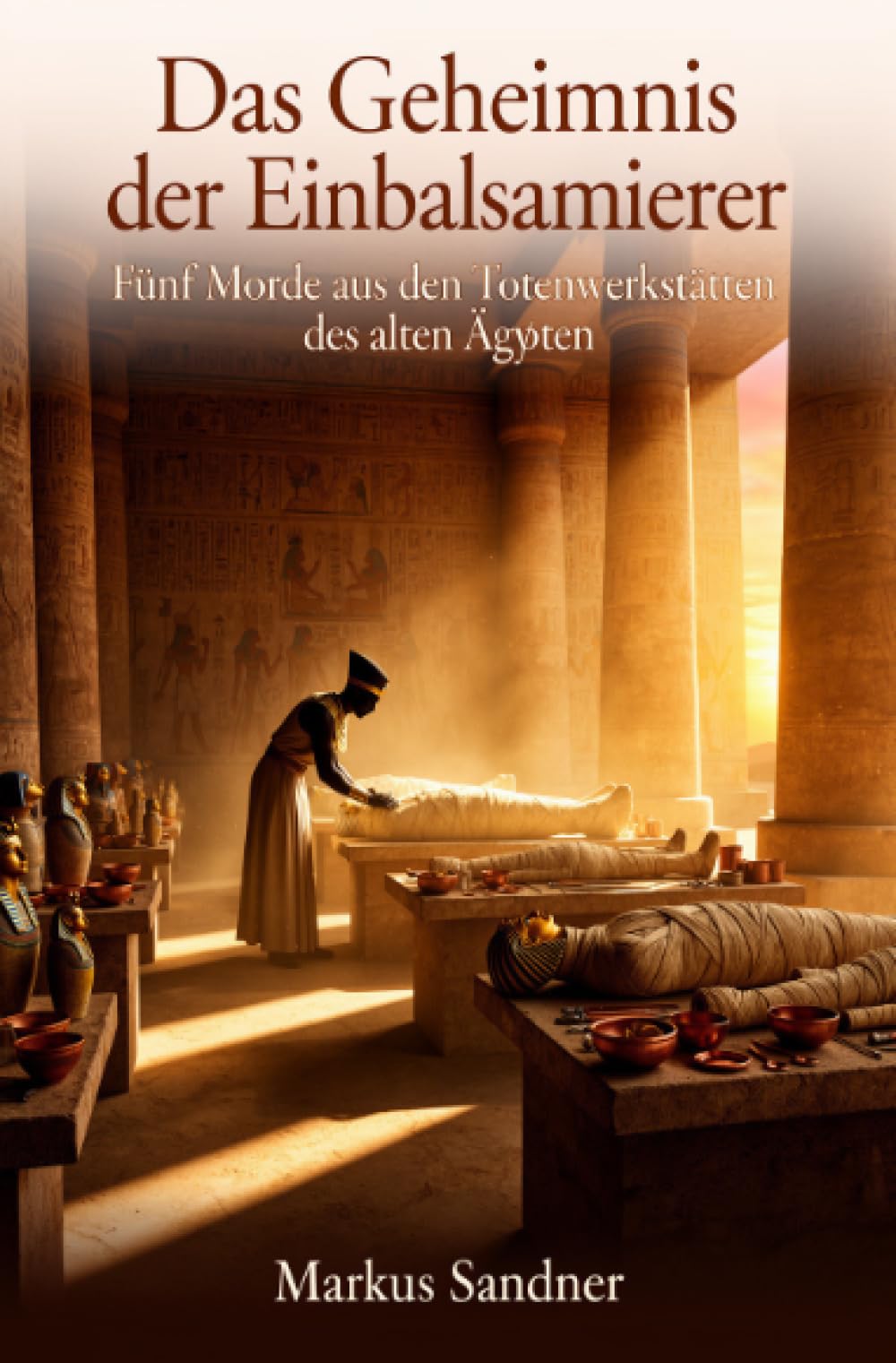 Das Geheimnis der Einbalsamierer: Fünf Morde aus den Totenwerkstätten des alten Ägypten