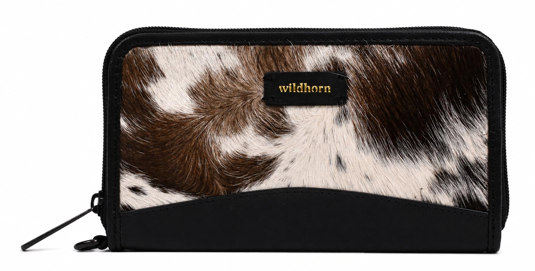 wildhorn Premium Leather Zip Around Wallet for Women | Spacious Clutch Wallet | Multi-Card Slots | Dual Currency Compartments | Secure Closure (Black)-picture-10