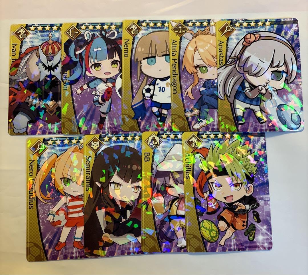 Fate/Dream strikerコレクションカード ABCコンプリートセット Fate/Dream strikerコレクションカード ABCコンプリートセット