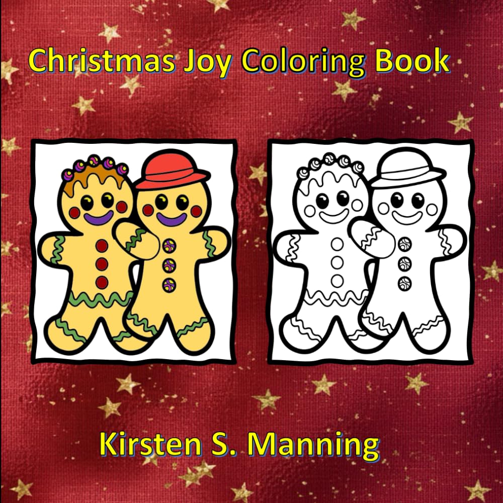 Christmas Joy Coloring Book: Colorful Creatures, Santa Magic & Christmas Cheer