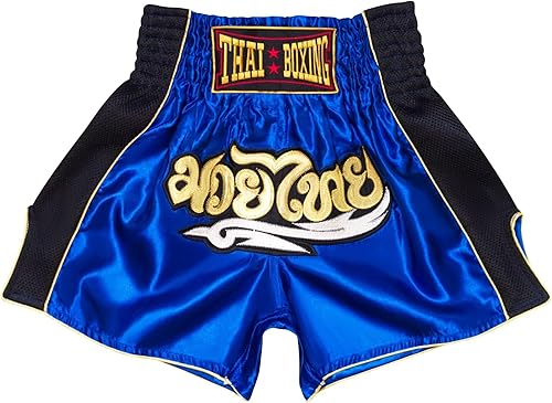 Miniatura 2 de Pantalones cortos de Muay Thai para niños (4 años a 10 años) para boxeo, kickboxing, artes marciales mixtas, entrenamiento para niños y niñas
