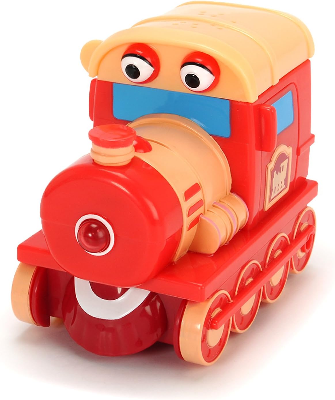Dickie ToysHeroes of the City, Zara Train, the Engine with Light, Original Songs, Sounds and Freewheel Function, Includes Trading Card with Secret Code