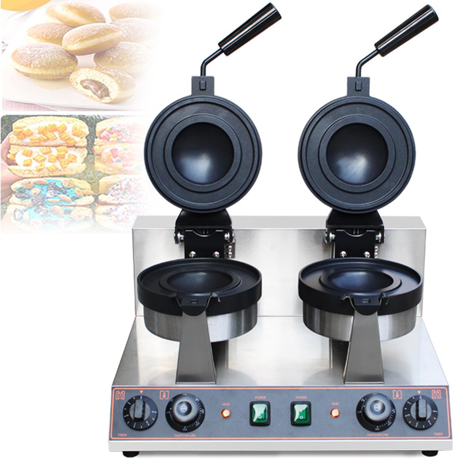 Machine à hamburger à glace pour des goûters gourmands en famille