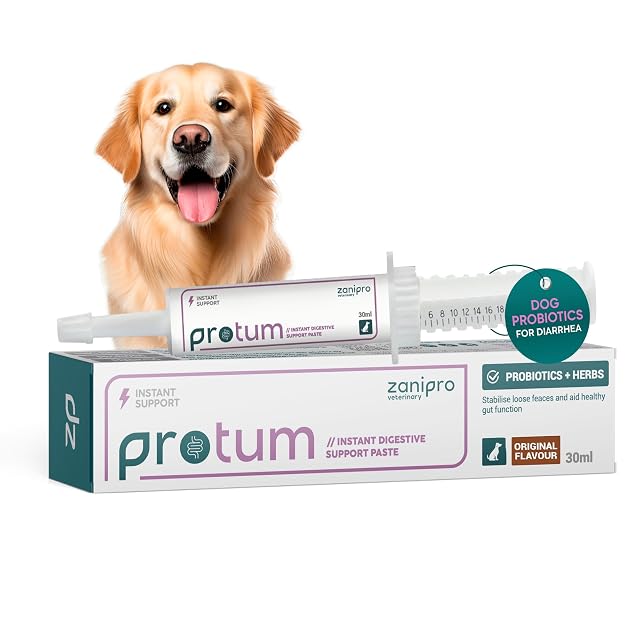 Protum Pasta Probiótica para Perros - Fórmula Avanzada de Prebióticos de 30 ml - el Soporte Digestivo