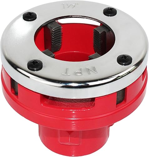 Miniatura 13 de HFS Kit de roscadores de tubo de trinquete de repuesto de troqueles de 1/4 pulgadas