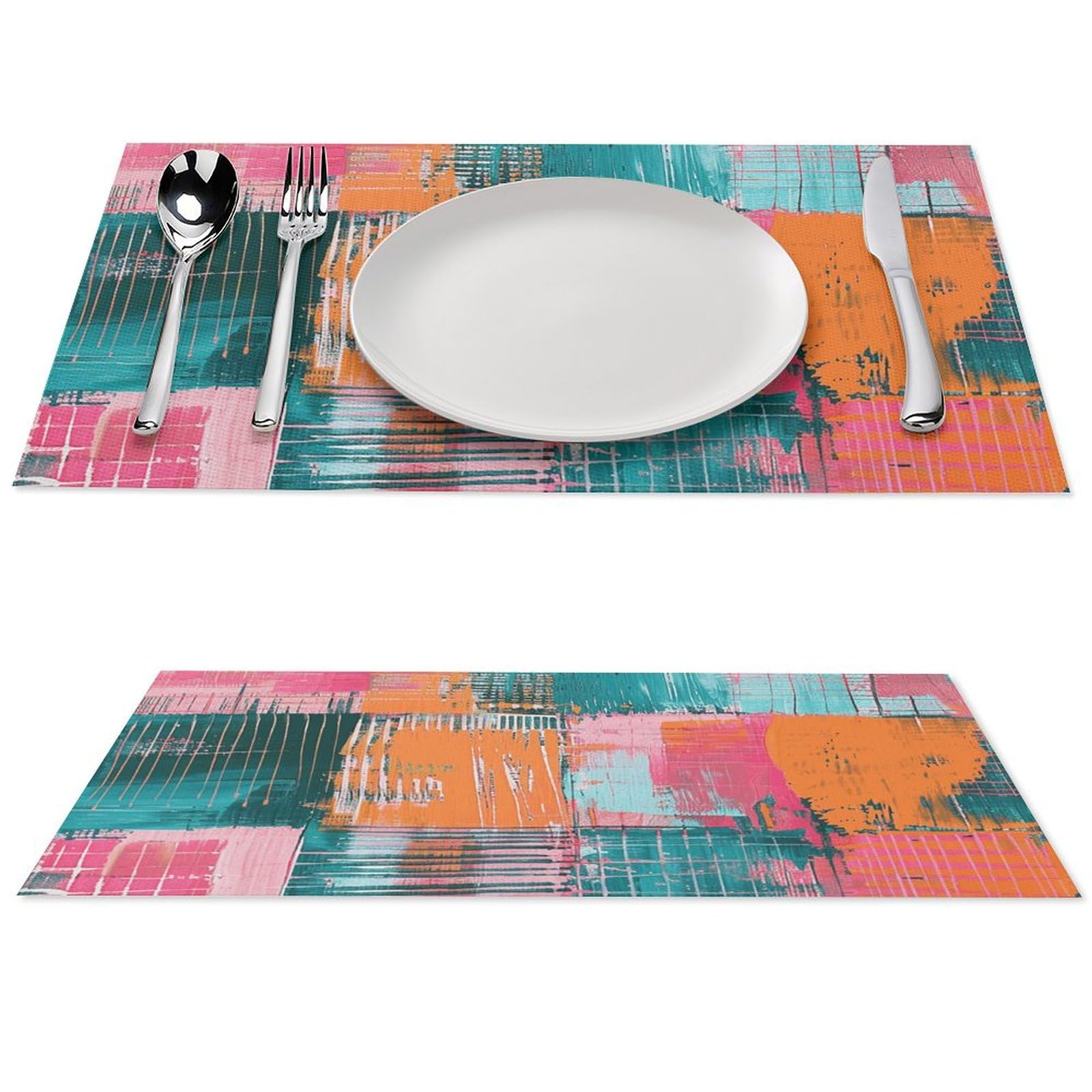 Sets de table en PVC lavables pour protéger la table des taches et chaleur