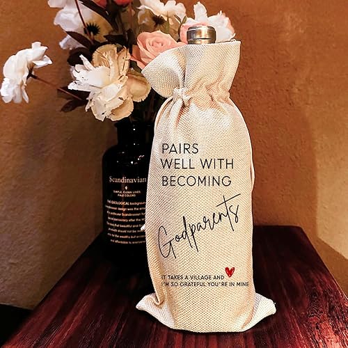 Miniatura 4 de Est 2025 combina bien con el regalo de copa de vino y whisky de convertirse en padrino, regalo de propuesta de padrinos, regalos de cumpleaños,