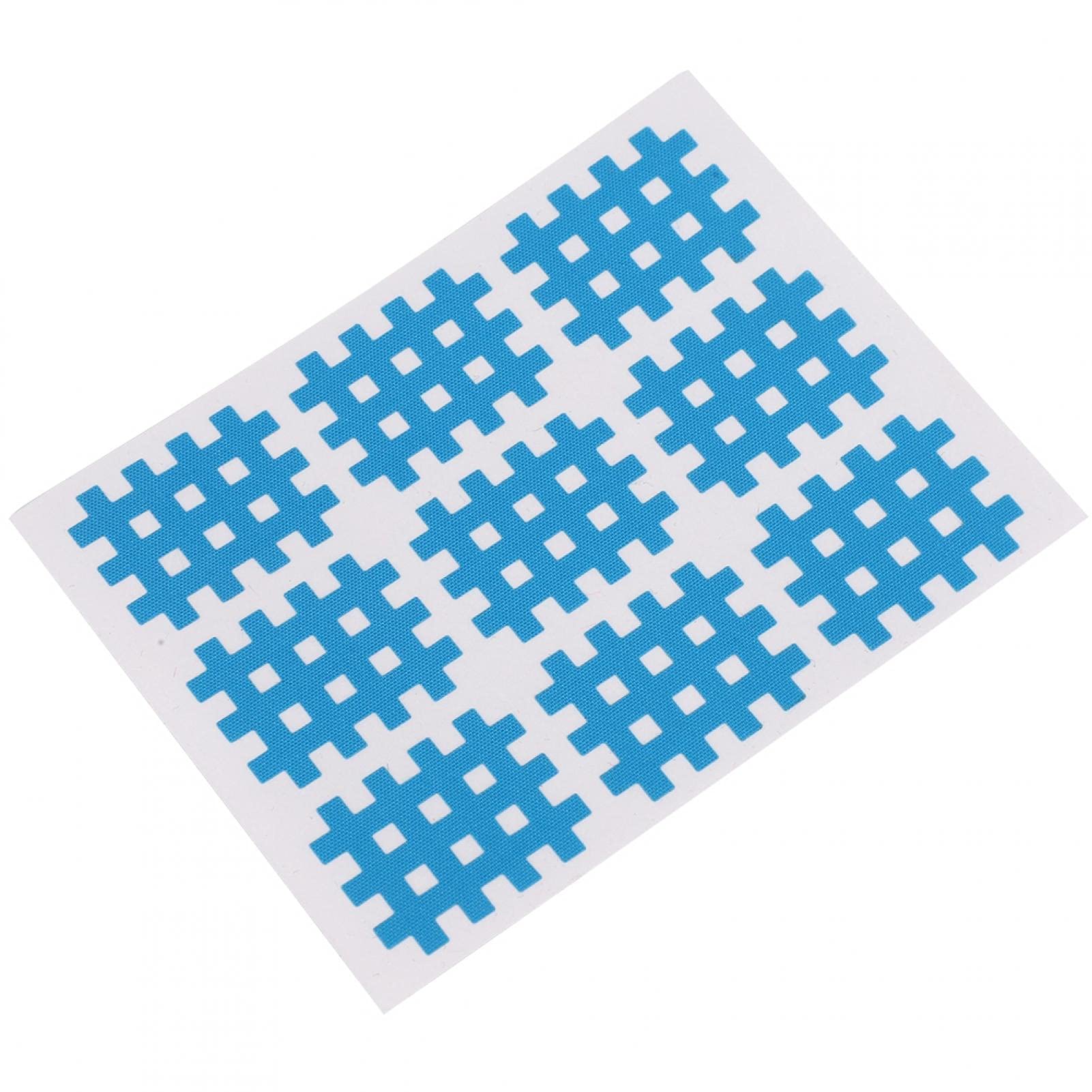 10PCS/Bag Spiral Cross Kinesiology Tape,Tapes for Sore Joints, Pain Relief Stickers, Cross Tapes for Tense Muscles, Sport Muscle Tape, Sports Papers(light blue), Tapes for Sore Joints, 10PCS/Bag