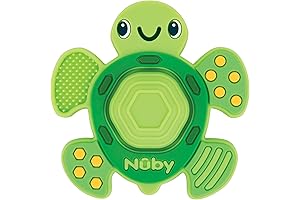 Nuby Teethe N' Pop Sensory Play Teether: Baby's Soothing Companion
