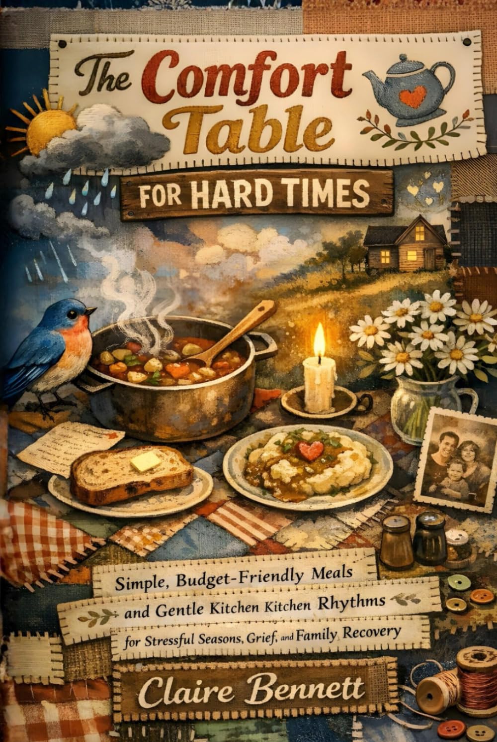The Comfort Table for Hard Times: Simple, Budget-Friendly Meals and Gentle Kitchen Rhythms for Stressful Seasons, Grief, and Family Recovery