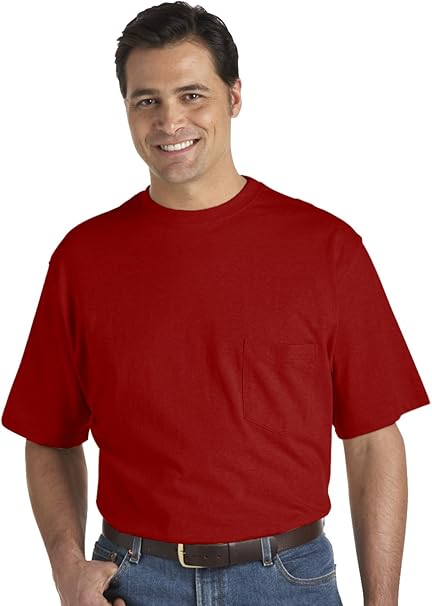 Harbor Bay by DXL Men's Big and Tall Sweat Resistant Pocket T-Shirt