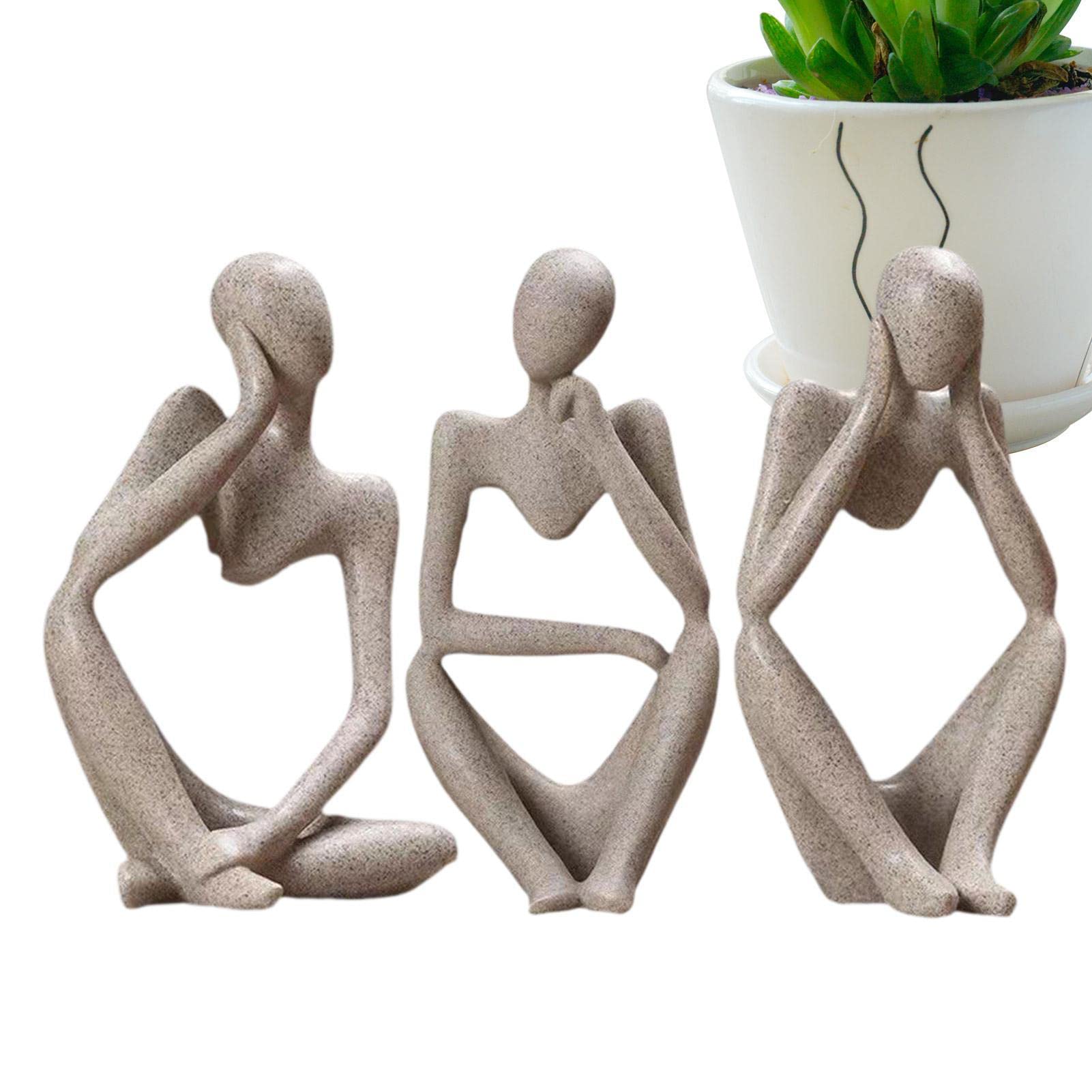 音楽家の抽象彫刻 3体セット 音楽家の抽象彫刻 3体セット 楽天市場】オブジェ 抽象彫刻 砂岩 現代