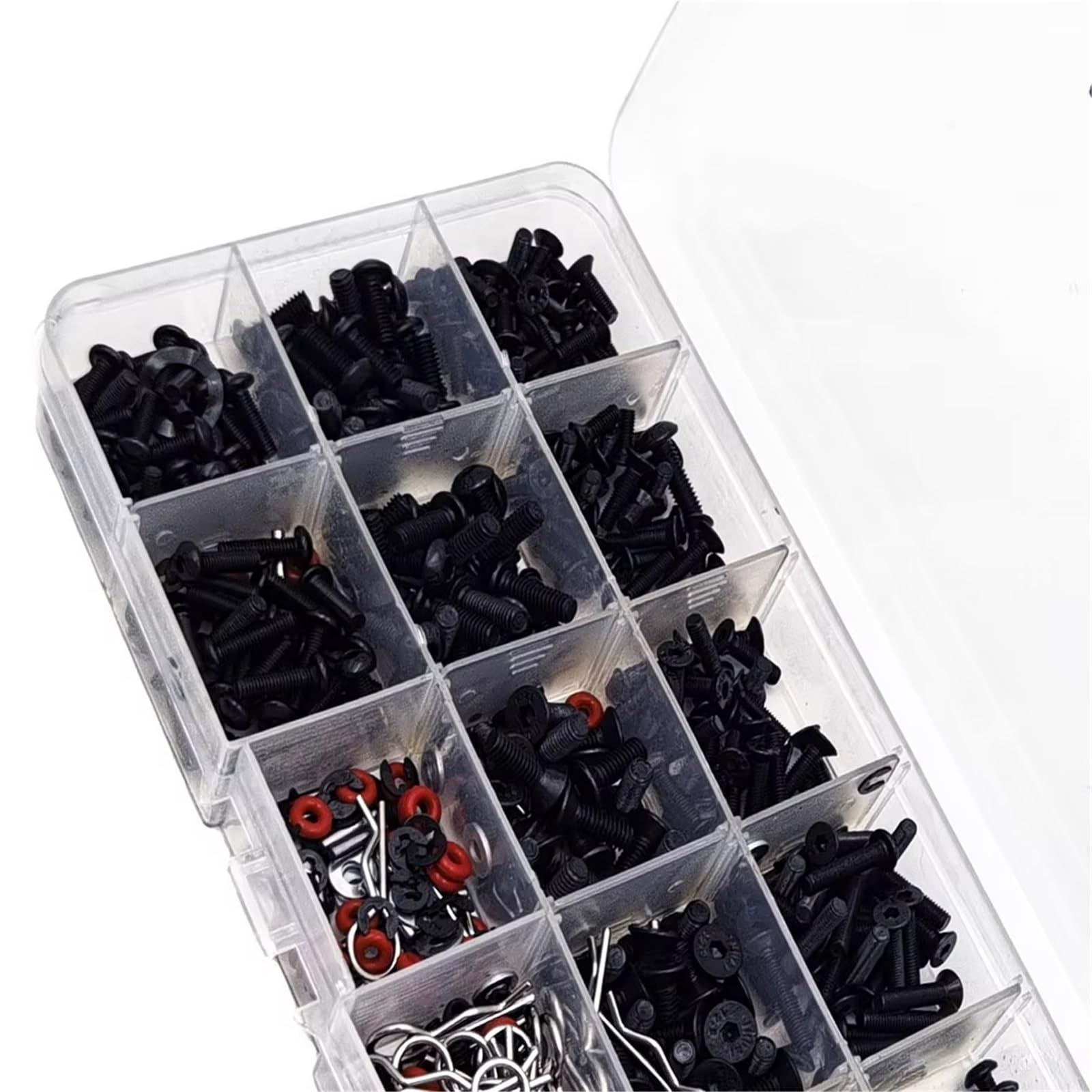 RC Carreras Piezas para Traxxas para Arrma 1/8-1/16 Kit Tornillos Coche RC Hexagonales M3 M4 Hebilla Carcasa Tuerca Herramientas Reparación Piezas Mejoradas Coches 500