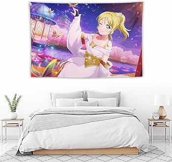 Amazon.co.jp: ラブライブ！絢瀬絵里 タペストリー アニメ 大判