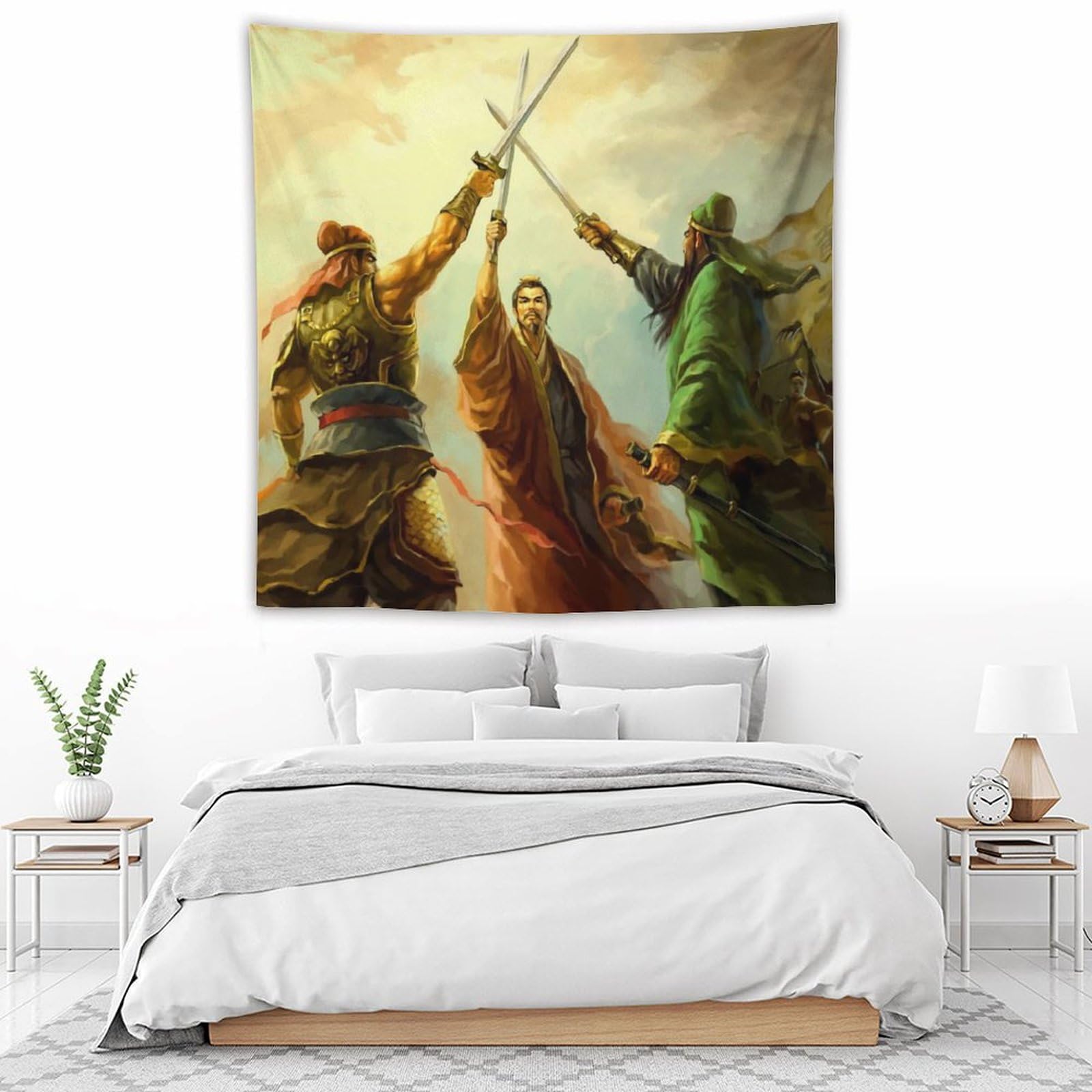 Amazon.co.jp: タペストリー おしゃれ 大三国志 かっこいい
